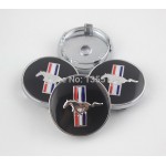 4pcs 60mm Mustang Wheel Center Hub Cap/Cover DHL Free Shipping