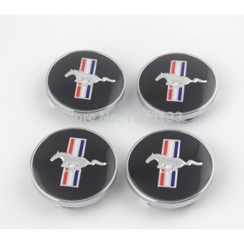 4pcs 60mm Mustang Wheel Center Hub Cap/Cover DHL Free Shipping