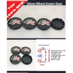 4pcs 56mm Car Wheel Center Center Rim Cap For FR Logo Auto Accessories Emblem badge for Cordoba Leon Ibiza Toledo car styling