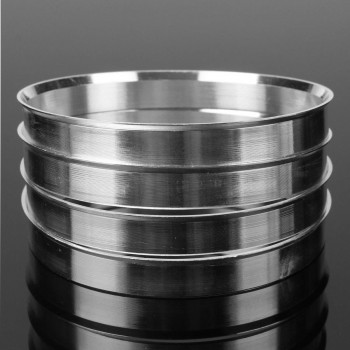 4pcs Universal Car Wheel Central Hub Rings 72.6mm I/D 74.1mm O/D Aluminum