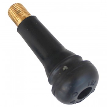 New Arrival 10Pcs  TR414 core vacuum tire nozzle car black rubber valve alloy valve