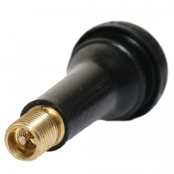 New Arrival 10Pcs  TR414 core vacuum tire nozzle car black rubber valve alloy valve