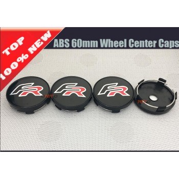 4PCS/lot 56mm 60mm 64mm Car Wheel Hub caps car emblem wheel center caps for FR logo for Cordoba Leon Ibiza Toledo auto styling
