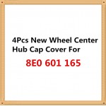 4pcs High Quality Car Gray Wheel Center Hub Rim Caps Cover Cap For 8E0 601 165