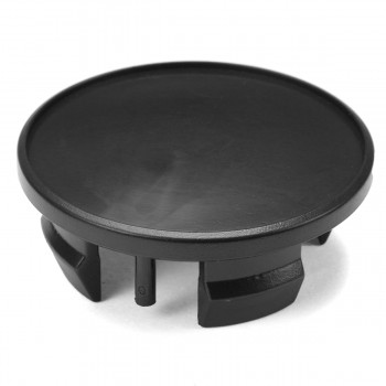 4Pcs 54MM Car Wheel Center Hub Cover Caps Emblem Badge For Mini Cooper Black Plastic