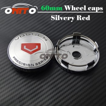 Car Accessories 4pcs 56mm 60mm Car Center Caps Badge Auto Car Wheel Hub Caps Emblem Wheel Center Caps for Vossen car styling