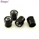 Ceyes Car Styling Car Tyre Dust Covers Case For Ssangyong kyron Rexton Korando Accessories Auto Wheel Tire Valve Cap Car-Styling