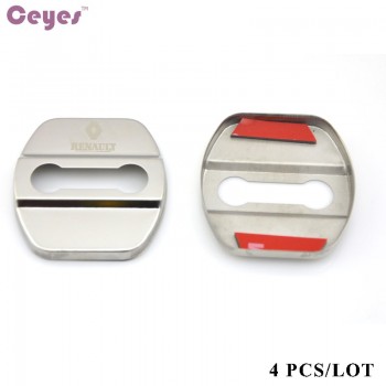 Ceyes Car Door Lock Cover Car Styling Auto Case For Renault Megane 2 3 Scenic Laguna 2 Captur Fluence Latitude CLIO Car-Styling