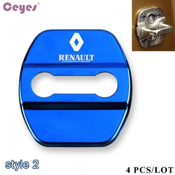 Ceyes Car Door Lock Cover Car Styling Auto Case For Renault Megane 2 3 Scenic Laguna 2 Captur Fluence Latitude CLIO Car-Styling