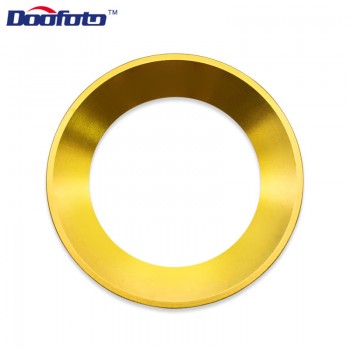 Doofoto Car Steering Wheel Decoration Circle Ring Stickers For Volkswagen 4 5 Mk6 Polo Golf Tiguan Beetle Passat Touran Scirocco
