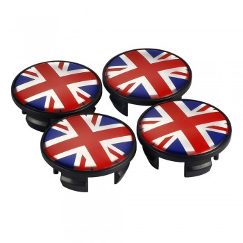 4pcs ABS Car Wheel Center Hub Caps For Mini Cooper JCW One+ S Countryman R55 R56 R60 R60 F55 F56 Car Styling Accessories