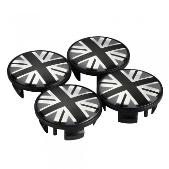 4pcs ABS Car Wheel Center Hub Caps For Mini Cooper JCW One+ S Countryman R55 R56 R60 R60 F55 F56 Car Styling Accessories