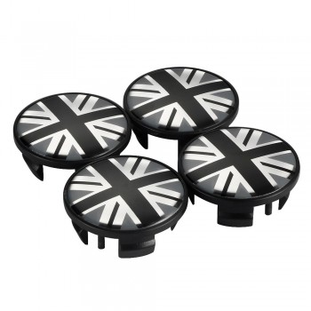 4pcs ABS Car Wheel Center Hub Caps For Mini Cooper JCW One+ S Countryman R55 R56 R60 R60 F55 F56 Car Styling Accessories