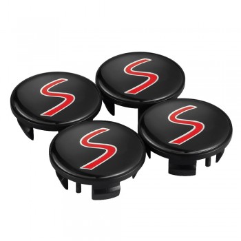 4pcs ABS Car Wheel Center Hub Caps For Mini Cooper JCW One+ S Countryman R55 R56 R60 R60 F55 F56 Car Styling Accessories