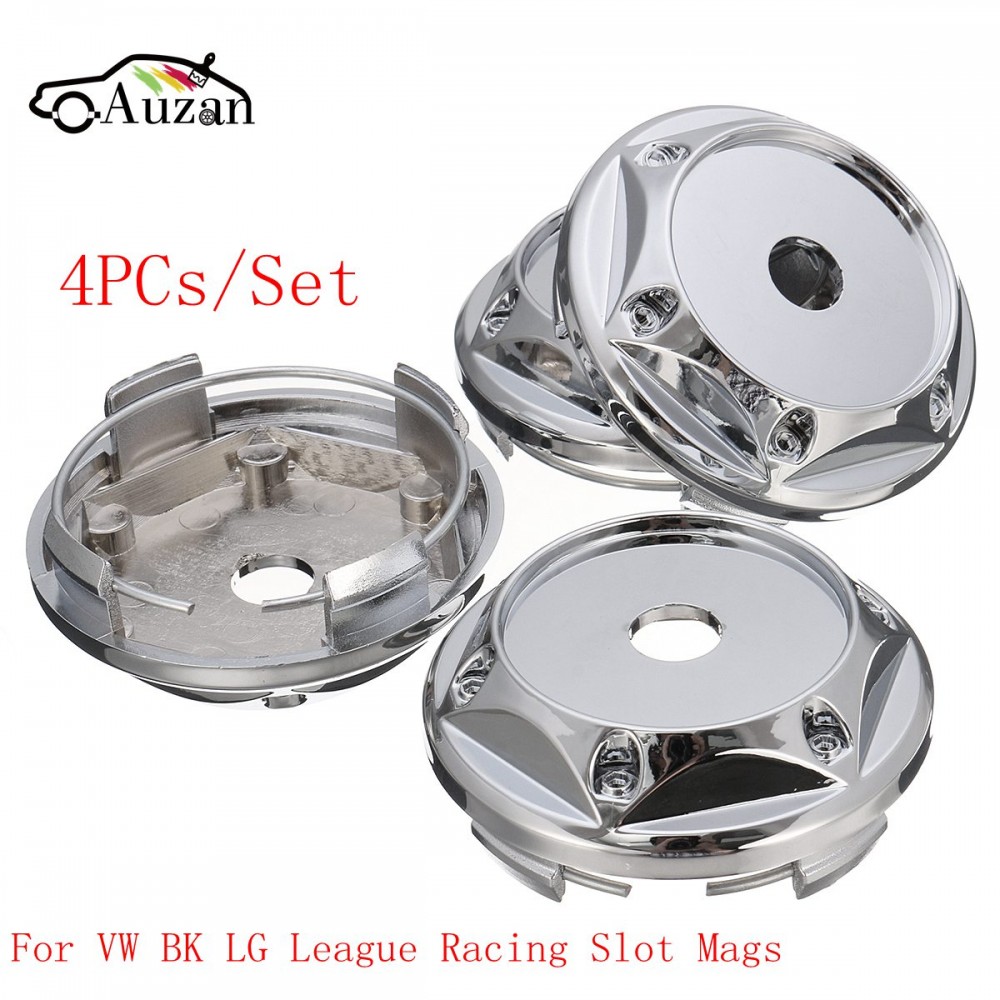 4pcs 63mm 68mm Wheel Center Hub Caps Cover For VW BK League Racing Slot Mags