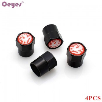 Ceyes Car Styling Car Badge Wheel Tire Valve Caps Tyre Dust Case For Vauxhall VXR Auto Covers Accessories Car-Styling 4pcs/lot