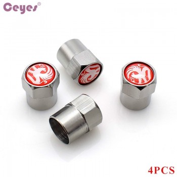 Ceyes Car Styling Car Badge Wheel Tire Valve Caps Tyre Dust Case For Vauxhall VXR Auto Covers Accessories Car-Styling 4pcs/lot