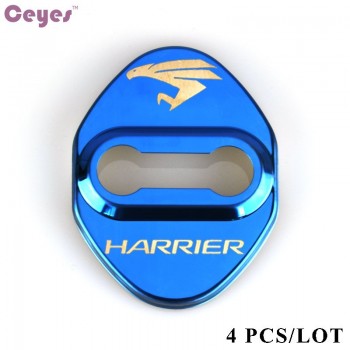 Ceyes Car Styling Door Lock Decoration Protection Cover Emblems Case For Toyota Harrier Lexus Corolla Camry Avensis Car-Styling