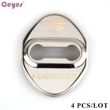 Ceyes Car Styling Door Lock Decoration Protection Cover Emblems Case For Toyota Harrier Lexus Corolla Camry Avensis Car-Styling
