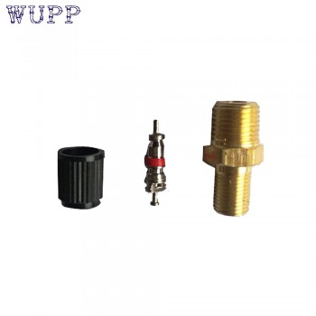 4PC 1/8 Inches Brass Air Compressor Tank Fill Valve Tiptop New Arrival High Quality Hot_KXL0622