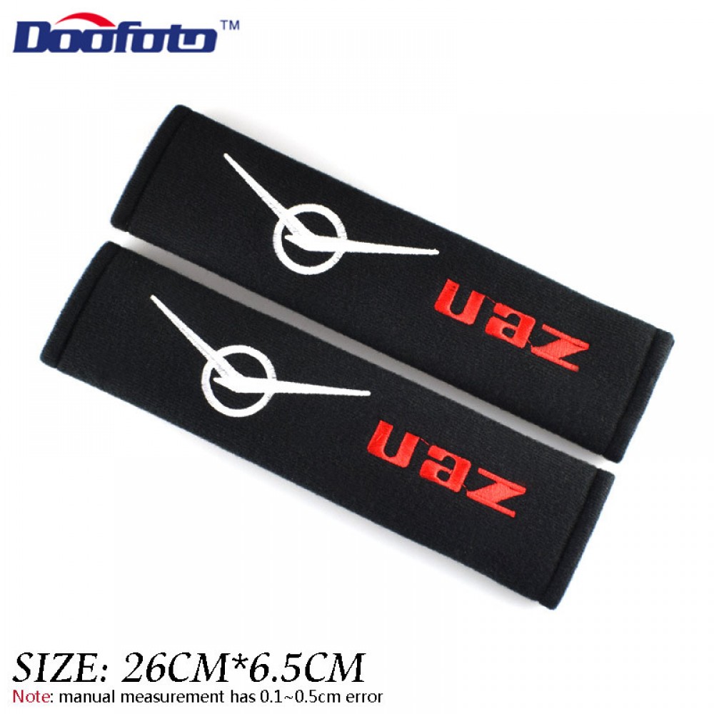 Doofoto Excellent Auto Logo Case For UAZ Emblems Badge Cover 469 Patriot Accessories Car Styling All Cotton Car Sticker 2pcs/lot