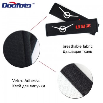 Doofoto Excellent Auto Logo Case For UAZ Emblems Badge Cover 469 Patriot Accessories Car Styling All Cotton Car Sticker 2pcs/lot