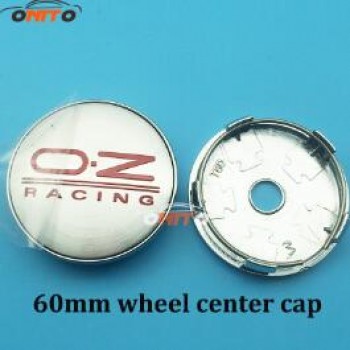 4pcs/set 60MM Label Car emblem badge OZ Racing logo Auto Wheel Center logo caps car styling car wheel hub cap auto accessories