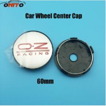 4pcs/set 60MM Label Car emblem badge OZ Racing logo Auto Wheel Center logo caps car styling car wheel hub cap auto accessories