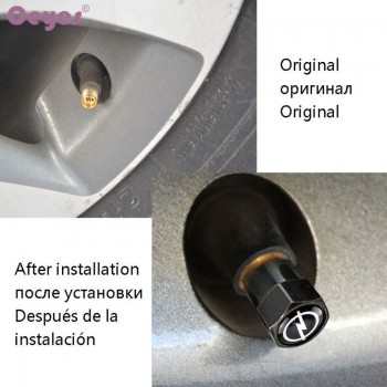 Ceyes Car Styling Auto Wheel Tire Valves Tyre Stem Air Caps Case For Opel Corsa Insignia Astra Antara Meriva Zafira Car-Styling