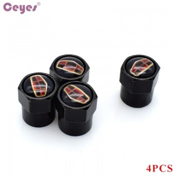 Ceyes Car Styling Car Wheel Tire Valve Caps Case For Geely Ec8 7 Emgrand Accessories Auto Tyre Dust Caps Covers Car-Styling 4pcs