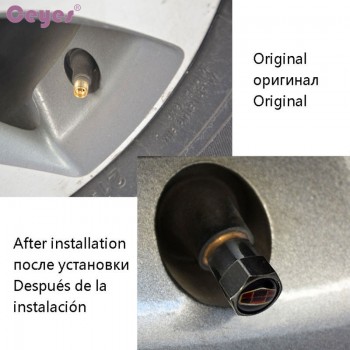 Ceyes Car Styling Car Wheel Tire Valve Caps Case For Geely Ec8 7 Emgrand Accessories Auto Tyre Dust Caps Covers Car-Styling 4pcs
