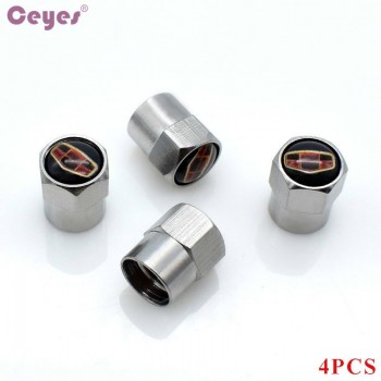 Ceyes Car Styling Car Wheel Tire Valve Caps Case For Geely Ec8 7 Emgrand Accessories Auto Tyre Dust Caps Covers Car-Styling 4pcs
