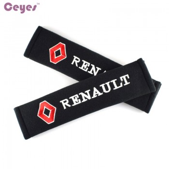 Car Styling Seat Belt Cover Case For Renault Megane 2 Duster Logan Captur Clio Laguna 3 Fluence Cotton Accessories Car-Styling