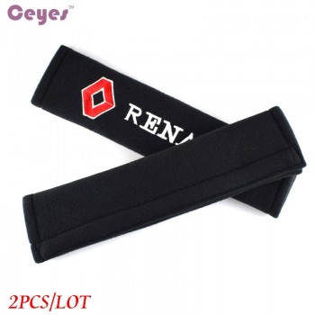 Car Styling Seat Belt Cover Case For Renault Megane 2 Duster Logan Captur Clio Laguna 3 Fluence Cotton Accessories Car-Styling