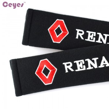 Car Styling Seat Belt Cover Case For Renault Megane 2 Duster Logan Captur Clio Laguna 3 Fluence Cotton Accessories Car-Styling
