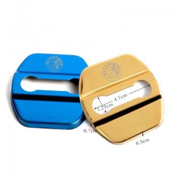 Car Emblems Accessories Car Styling Case For alfa romeo giulia stelvio Auto Door Lock Protection Cover Car-Styling 4pcs/lot