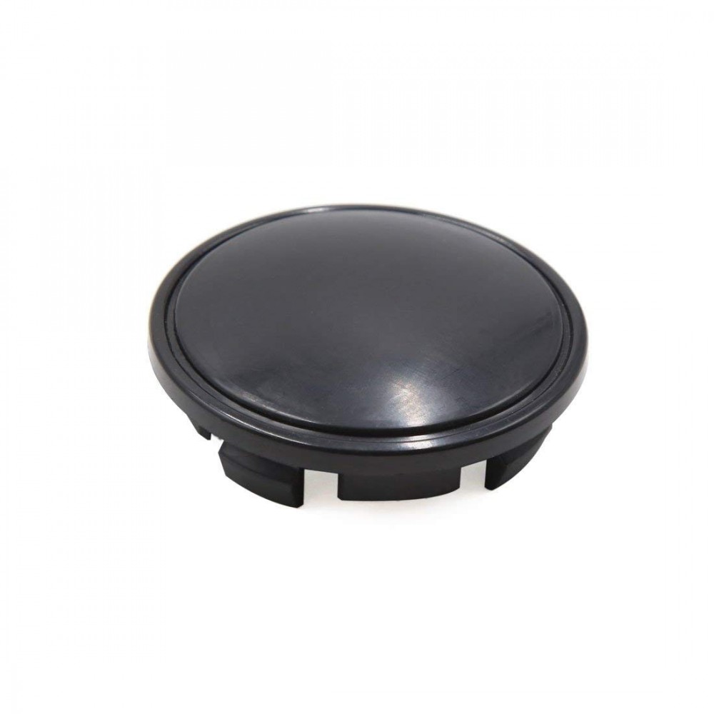 uxcell Black 65mm Dia 8 Lugs Car Tire Wheel Center Hub Cap Cover Dust Againster