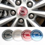 4pcs 56.5mm Car Badge Emblem Sticker Car Wheel Center Cover Cap Hub Rim for OPEL Corsa Insignia Car accessories Automobiles