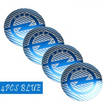4pcs 56.5mm Car Badge Emblem Sticker Car Wheel Center Cover Cap Hub Rim for OPEL Corsa Insignia Car accessories Automobiles