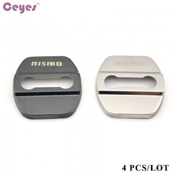 Ceyes Door Lock Cover Car Styling Case For Nissan Nismo Tiida Teana Skyline Juke X-Trail Almera Qashqai Accessories Car-Styling