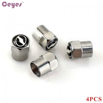 Ceyes Car Styling Auto Wheel Tire Valve Tyre Stem Air Caps Case For Toyota Voxy Vellfire Car Emblem Accessories Car-Styling 4pcs