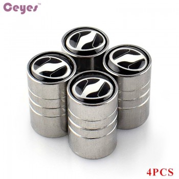 Ceyes Car Styling Auto Wheel Tire Valve Tyre Stem Air Caps Case For Toyota Voxy Vellfire Car Emblem Accessories Car-Styling 4pcs