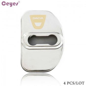 Ceyes Car Styling Auto Door Lock Cover Case For Dacia Sandero MK2 Stepway For Renault Megane For Lada Car-Styling Accessories