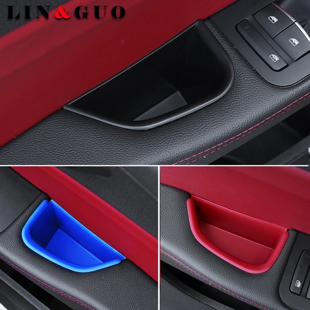 2pcs Car inner door handle holding box of Store content box fit for Alfa Romeo Giulia car accessories