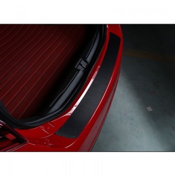 Car tail box with Anti-scrape 3D carbon fiber decorative sticker fit for Alfa romeo giulia car styling