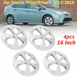 4pcs 16 5-spoke Silver Hubcap Wheel Cover For Toyota Prius/Prius C 2012 2013 2014 2015 4260247060