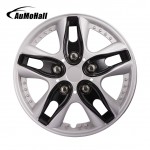 AuMoHall 4pcs/set 12 Inch Black Car Wheel Hub Caps Universal Car Wheel Hub Cover Car-styling