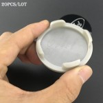 20pcs 54mm Wheel Cap Sticker For Ford Focus 2 3 Fusion Fiesta ST Car Wheel Center Cap for Rims Cover Emblem Badge Sticker Black