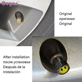 Ceyes Car Styling Car Wheel Tire Valve Caps Case For Seat Skoda Volkswagen VW For Bmw Audi S Ford  Accessories Car-Styling 4pcs