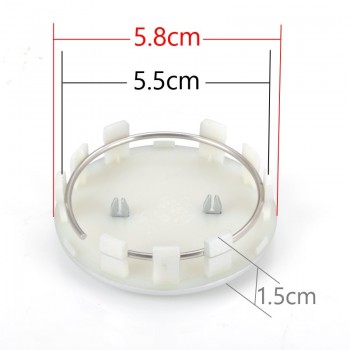 4pcs 58mm wheel center hub cap cover emblem car styling for opel Astra Mokka Insignia Zafira Corsa Tigra